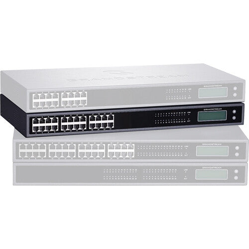 Grandstream GXW4224 V2 puerta de enlace VoIP 24 puertos FXS con puerto Gigabit y kit de montaje en rack