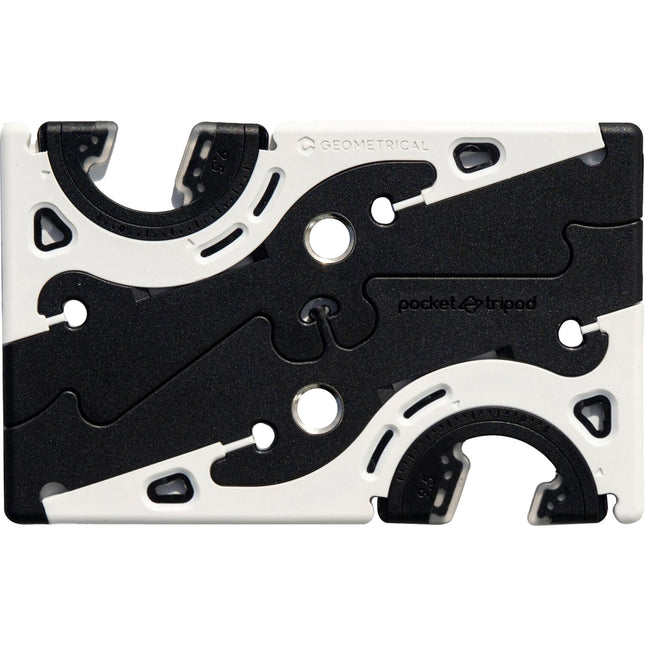 GEOMETRICAL PROv2 Pocket Tripod Pro Standard trípode para smartphone blanco panda con adaptador 8.5 a 12.5mm