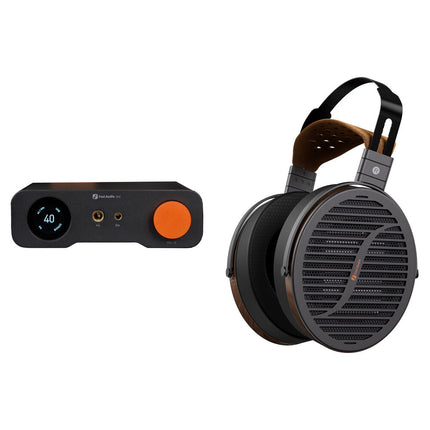 Fosi Audio ZH3 Amplificador y Preamplificador DAC 32 Bits 768 kHz con Auriculares Planar i5 y Cable Balanceado 4.4mm