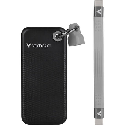 Verbatim 512GB SSD portátil USB-C 3.2 Gen 2 1000 MB/s con cable
