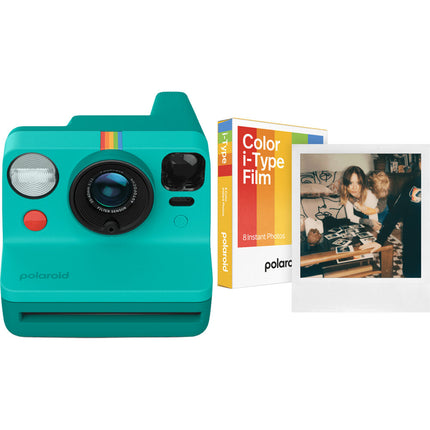 Polaroid Now Generation 3 Cámara Instantánea i-Type Pack 8 Exposiciones Teal