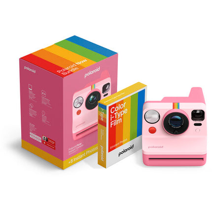 Polaroid Now Generation 3 Cámara Instantánea i-Type con 8 Exposiciones Rosa