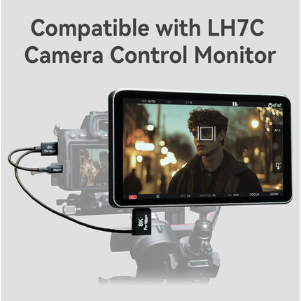 PORTKEYS Cable HDMI para Monitor LH7C 19.6" con USB-C y Control