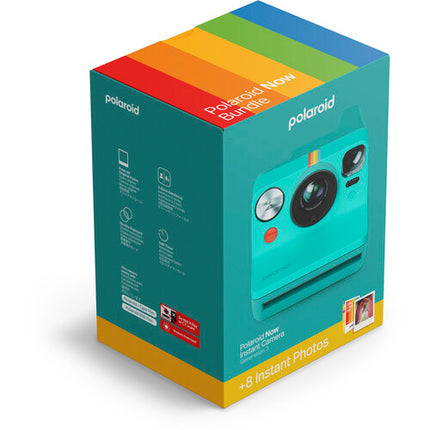Polaroid Now Generation 3 Cámara Instantánea i-Type Pack 8 Exposiciones Teal