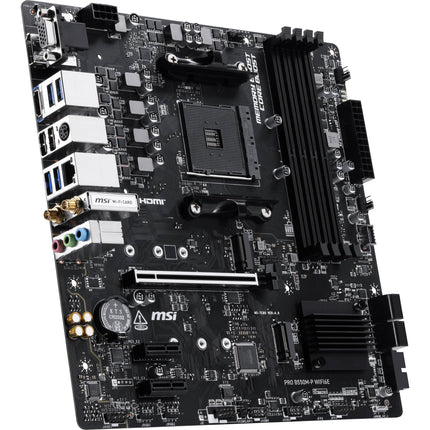 MSI PRO B550M-P WIFI6E Placa Base mATX AM4 DDR4 Wi-Fi 6E Bluetooth 5.3