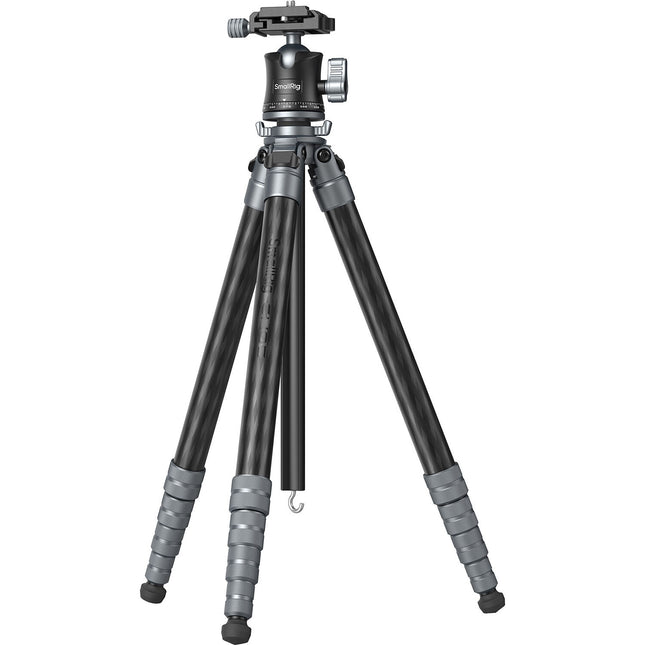 SmallRig Ultralight Trípode Fotografía Fibra Carbono 53.5" 11 lb Cabezal Bola