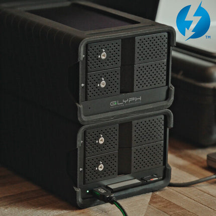 Glyph Technologies Blackbox PRO RAID 56TB Arreglo RAID Thunderbolt 3 7200 rpm 550 MB/s