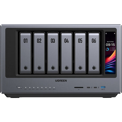 UGREEN iDXP6011 Pro-64G NAS de Escritorio 6 Bahías Thunderbolt 4 64GB RAM