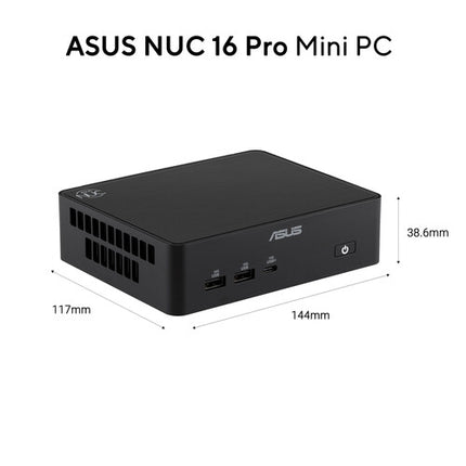 ASUS NUC 16 Pro Mini PC Intel Core 16 núcleos 32GB RAM 1TB SSD con soporte VESA