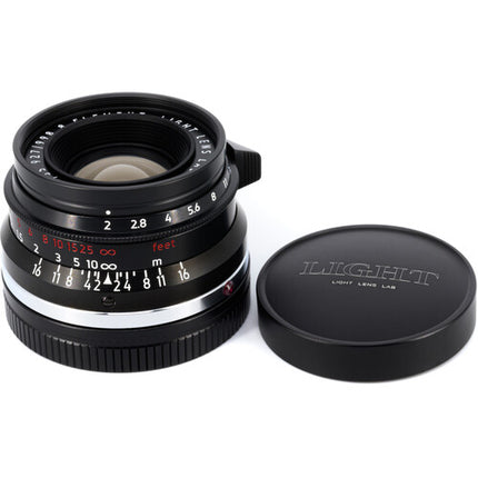 Light Lens Lab 35mm f/2 Objetivo Manual Full-Frame Leica M Negro