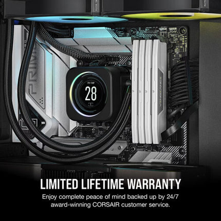 CORSAIR VENGEANCE 32GB DDR5 6000MTs Kit Memoria UDIMM White 2x16GB