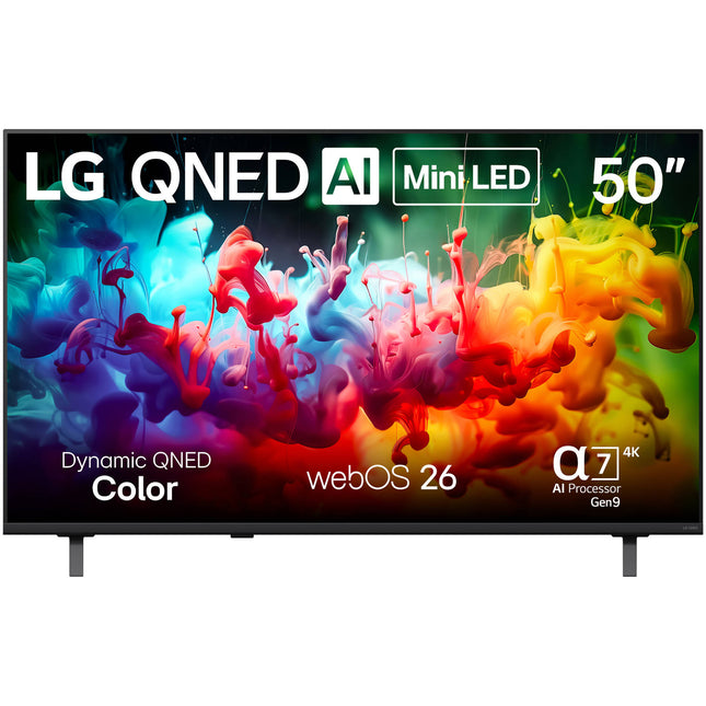 LG QNED75B TV Mini LED 50" 4K UHD HDR10 60Hz Smart webOS 26