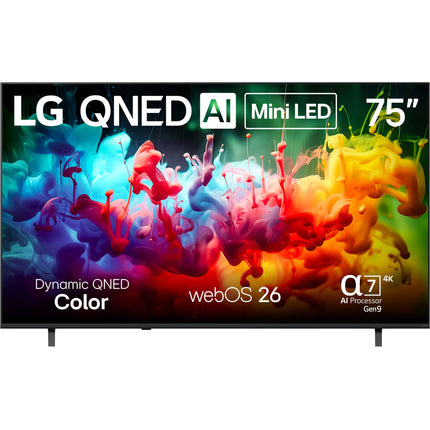LG QNED75B TV Mini LED 75" 4K UHD HDR10 60Hz Smart webOS 26