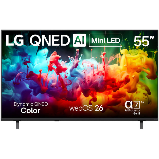 LG QNED75B TV Mini LED 55" 4K UHD HDR10 60Hz Smart webOS 26