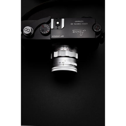 Light Lens Lab 50mm f/1.9 Rigid-ZS6 Lente para Leica M Full-Frame Chrome