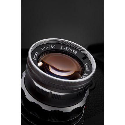 Light Lens Lab 50mm f/1.9 Rigid-ZS6 Lente para Leica M Full-Frame Chrome
