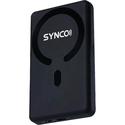 Synco XView M4 AI Monitor para Smartphone Negro con Luz Selfie y Batería 1800mAh