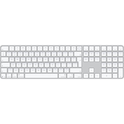 Apple Magic Keyboard con Touch ID y teclado numérico USB-C blanco batería recargable y cable USB-C
