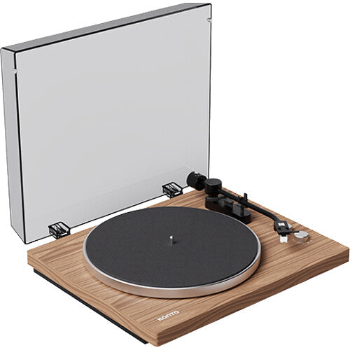 Kanto Living Obi3 G2 Tocadiscos Manual 33 1/3 y 45 rpm Bluetooth 5.3 Matte Walnut