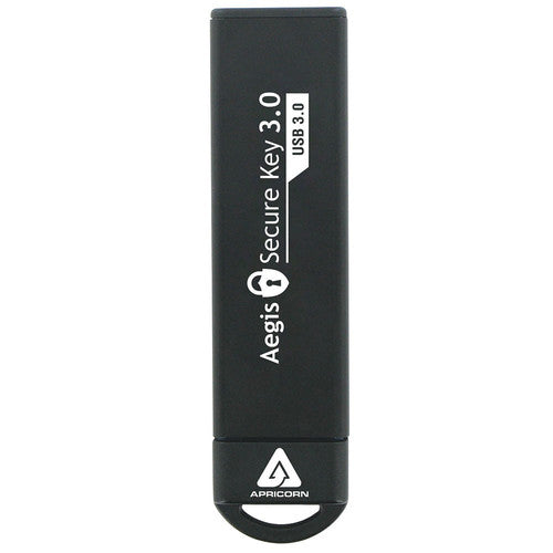 Apricorn 4TB Aegis Secure Key USB-A 3.2 Gen 1 Unidad Flash con Encriptación 256-Bit y Teclado Resistente
