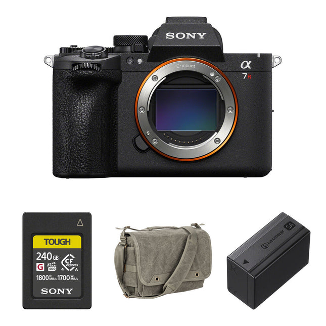 Sony a7R VI Cámara sin Espejo 66.8MP 8K 30fps Batería Extra Kit