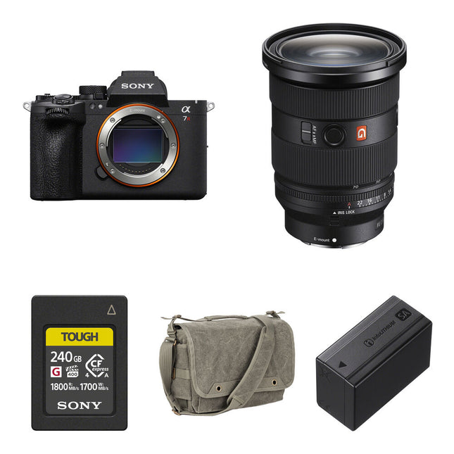 Sony a7R VI Cámara Sin Espejo 66.8MP con Lente 24-70mm f2.8 y Kit Esencial