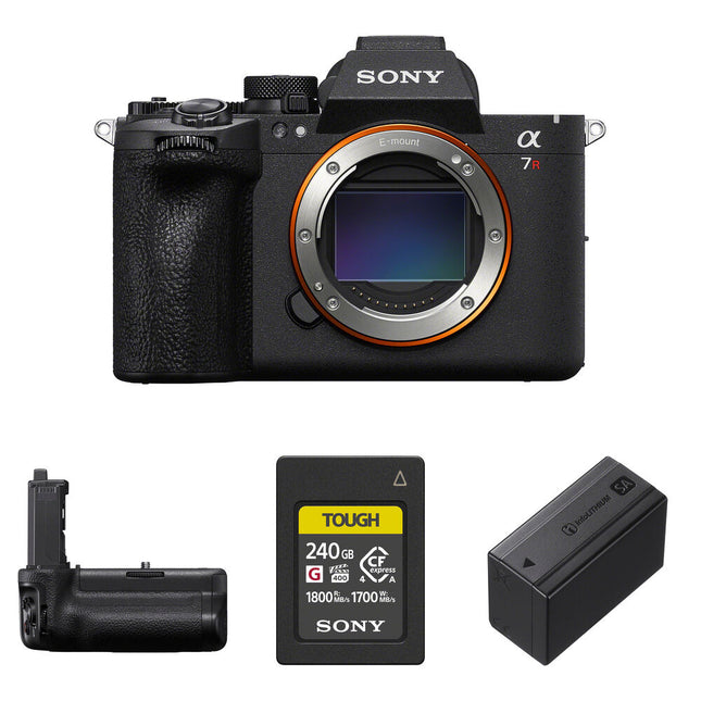 Sony a7R VI Cámara sin Espejo 66.8MP 30 fps con Kit de Rendimiento