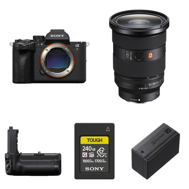Sony a7R VI Cámara sin Espejo con Lente 24-70mm f2.8 y Batería Extra