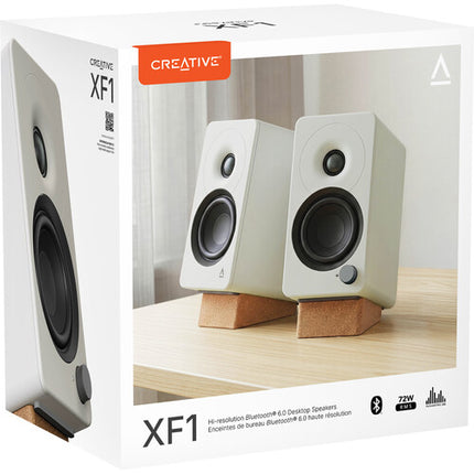 Creative Labs XF1 Altavoces de Escritorio Bluetooth 6.0 72W RMS Blanco