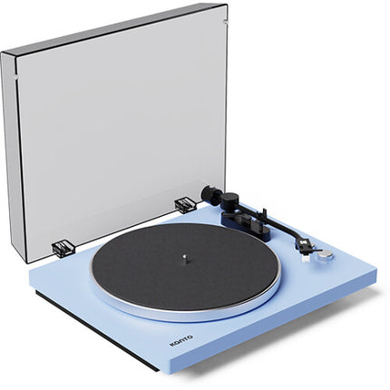 Kanto Living Obi3 G2 Tocadiscos Manual Dos Velocidades Bluetooth 33 1/3 y 45 RPM Azul Mate