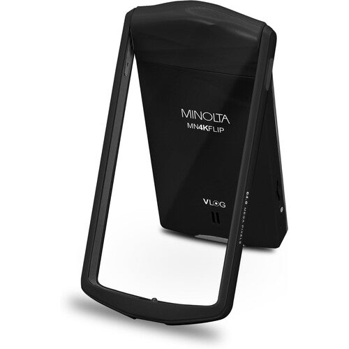 Minolta MN4KFLIP Cámara para Vlogging 64MP 4K Pantalla Táctil 3.5 Pulgadas