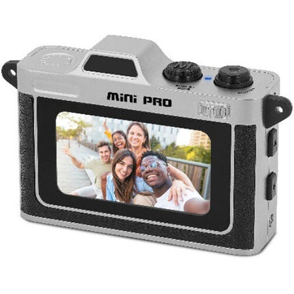 Minolta Mini Pro Cámara Digital 20MP Video 2K Pantalla 1.5" 8GB Kit