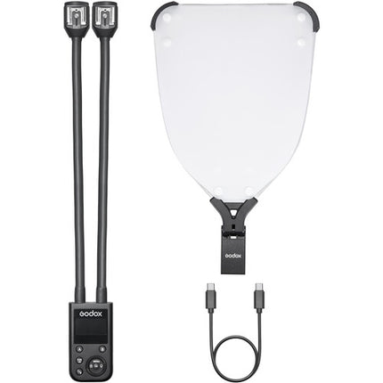 Godox MA2 Luz Macro Flexible Doble LED 2800-6500K Batería USB-C