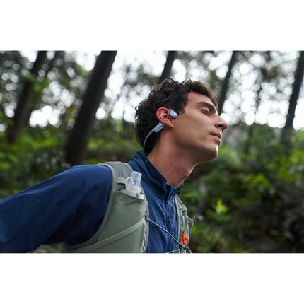 SHOKZ OpenRun Air 2 Auriculares Deportivos Inalámbricos Hueso Azul 10h batería IP67