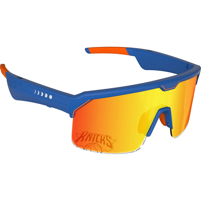 Chamelo Music Shield G2 Gafas Deportivas Audio New York Knicks Edition con Ajuste de Tinte y Protección UV