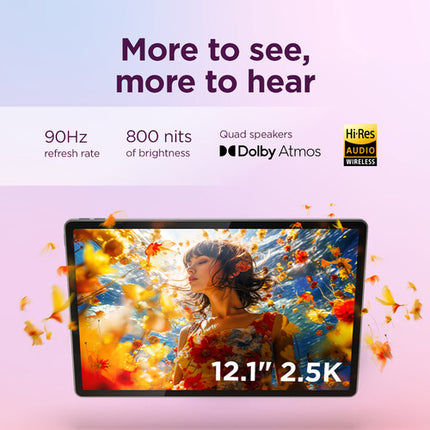 Lenovo 12.1" Idea Tab Plus Tablet 256GB 8GB RAM Pantalla 90Hz