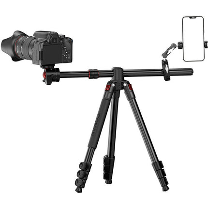 COMAN KX3939 Trípode Mini de Aluminio 71.3" Capacidad 11 lb Cabezal A32