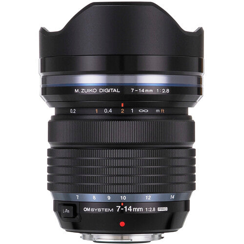 OM SYSTEM M.Zuiko Digital ED 7-14mm f2.8 PRO Lente Ultra Gran Angular IP53