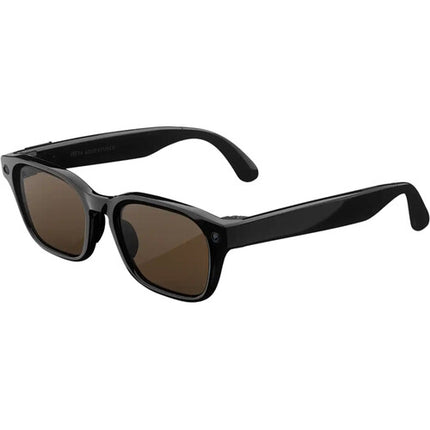 Meta Adventurer Gafas estándar marco negro lentes marrón 32GB almacenamiento batería 8 horas estuche plegable