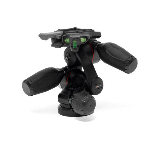 Manfrotto XPRO Cabezal Trípode 3 Vías Capacidad 12kg Base XCHANGE