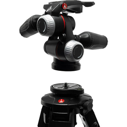 Manfrotto XPRO Cabezal Trípode 3 Vías Capacidad 12kg Base XCHANGE