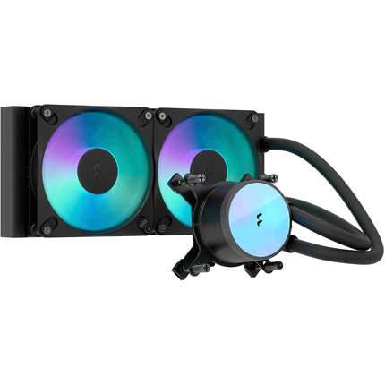 Fractal Design Radius 240mm RGB Refrigeración Líquida CPU 2x120mm PWM Fans