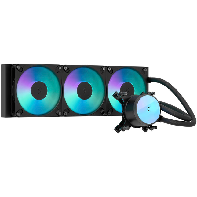 Fractal Design Radius 360mm Refrigeración Líquida CPU RGB Negro 3 Ventiladores 2200rpm