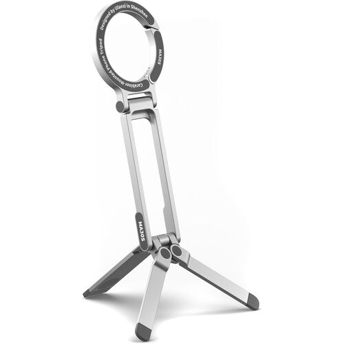 Ulanzi MA30S Soporte para Teléfono con Clip Carabiner Plata Slim 225° Tilt