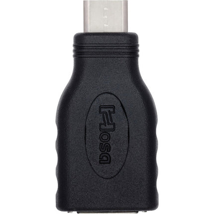 Hosa Technology Adaptador USB-A Hembra a USB-C 3.2 Gen 1 5 Gb/s