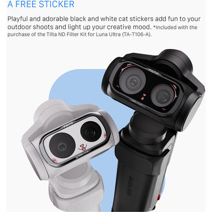 Tilta Kit de Filtros ND Full-Spectrum para Insta360 Luna Ultra Set 4 piezas