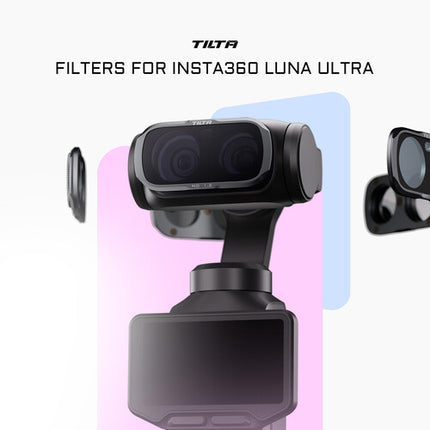 Tilta Filtro Suavizador de Piel para Cámara Insta360 Luna Ultra Vidrio Nano Magnético
