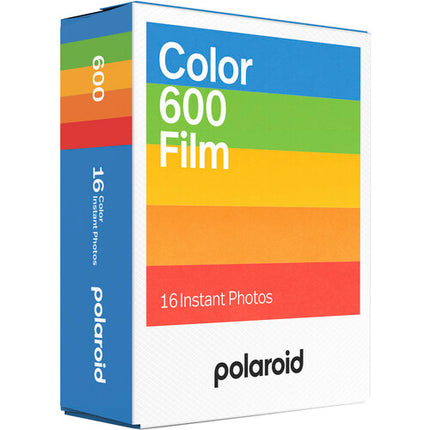 Polaroid Color 600 Kit de Película Instantánea 24 Exposiciones ISO 640 y Marcos Dobles