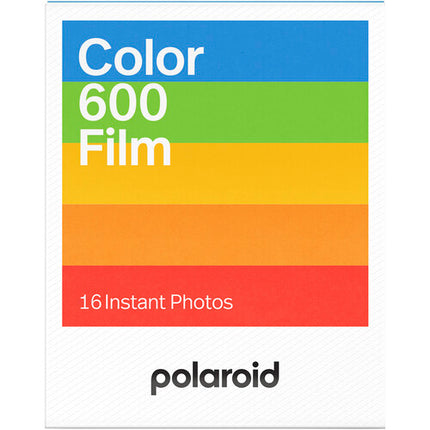 Polaroid Color 600 Kit de Película Instantánea 24 Exposiciones ISO 640 y Marcos Dobles