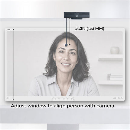 iContact Camera ProXL Webcam 4K UHD 30 fps USB-C con Micrófonos Dual